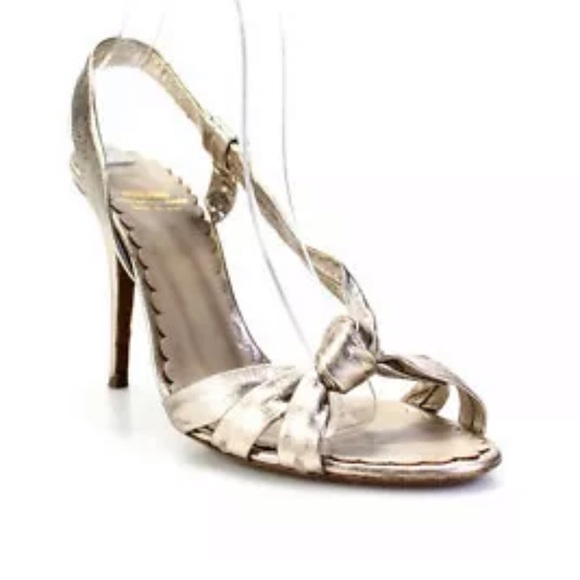 gold heels cheap
